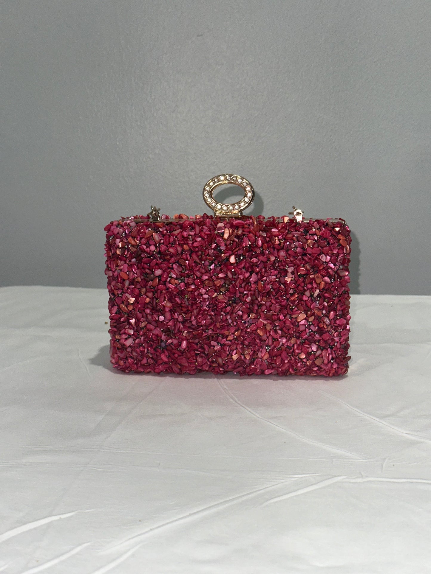 Rhinestone Clutch Bag