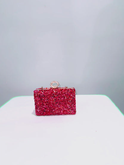 Rhinestone Clutch Bag